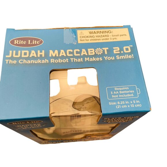 Rite Lite Judah Maccabot 2.0 Dancing Robot For Ages 3+ Plays Chanukah Music Brig - Picture 8 of 8